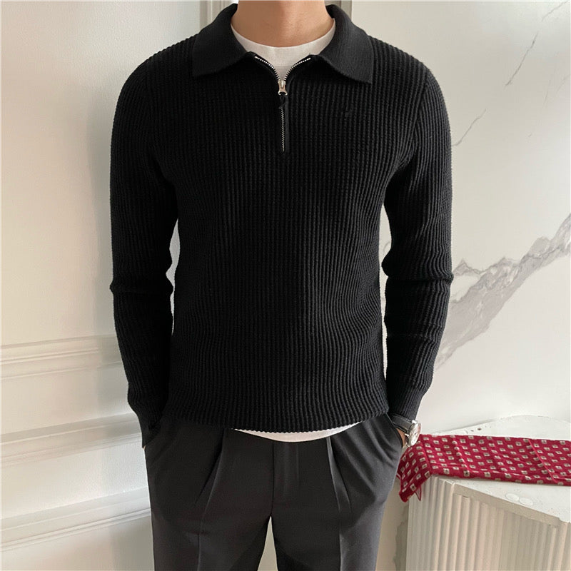 GONGJU Maglione con zip