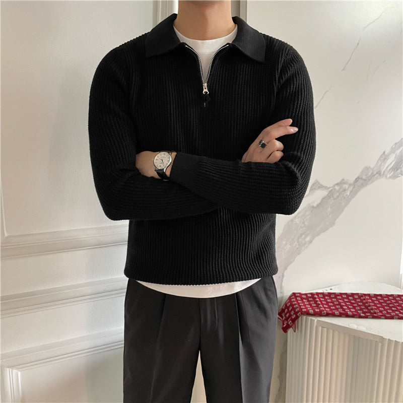 GONGJU Maglione con zip